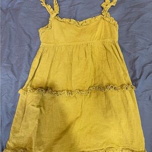 Urban Outfitters Mustard Dress